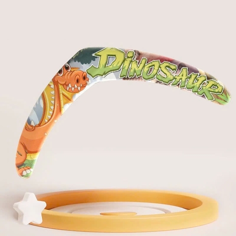 Đồ Chơi Boomerang 3 Cánh Xốp Mini Cho Bé Tự Quay Lại, Đĩa Bay Chéo Ba Lá Bằng Nhựa, Đĩa Ném Bumerang 3 Lá Hồi Chuyển