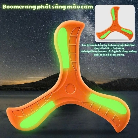 Đồ Chơi Boomerang 3 Cánh Xốp Mini Cho Bé Tự Quay Lại, Đĩa Bay Chéo Ba Lá Bằng Nhựa, Đĩa Ném Bumerang 3 Lá Hồi Chuyển