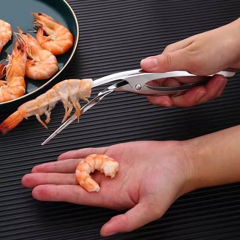 Dụng Cụ Bóc Vỏ Tôm – Lột Vỏ Siêu Nhanh Chỉ Trong “Một Nốt Nhạc”