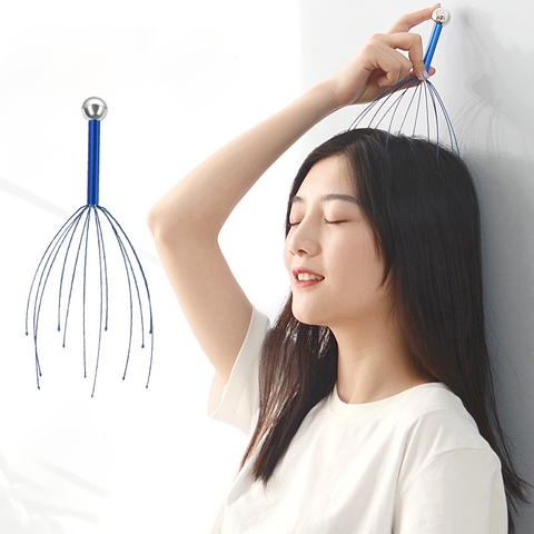 Cây Massage Đầu Bạch Tuộc 12 Châm Cứu Thư Giãn Chống Căng Thẳng