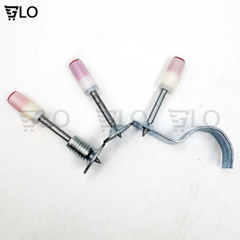 Gói 100 Đinh Hạt Nổ 7.3mm Các Loại Đinh Thẳng, Ren M8, Móc, Cho Súng Bắn Đinh, Máy Bắn Đinh Bê Tông
