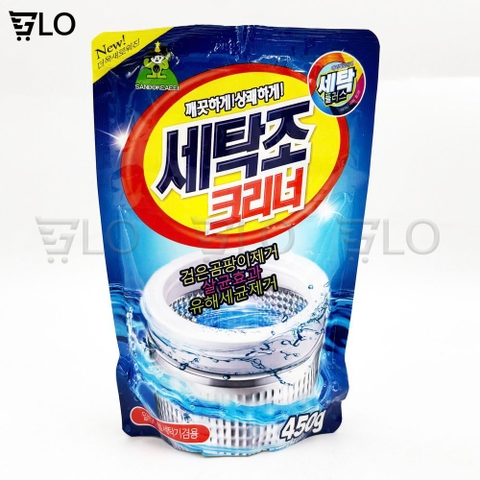 Bột Tẩy Lồng Vệ Sinh Máy Giặt Hàn Quốc Sandokkaebi Hàn Quốc 450g