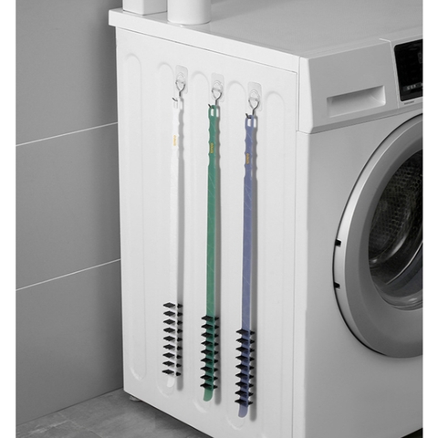 Bàn Chải Vệ Sinh Khe Máy Giặt Nhựa Xoay 360 Độ Tay Cầm Dài 60cm, Làm Sạch Lồng Giặt Máy Giặt