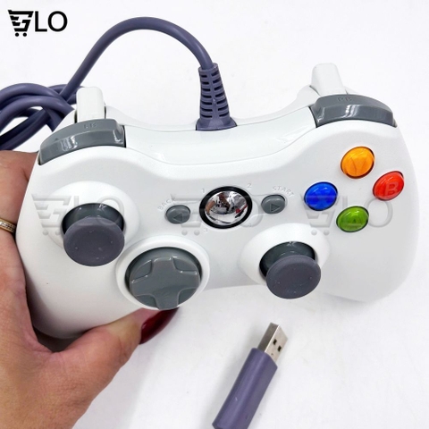Tay Cầm Chơi Game Đơn Có Rung Cổng USB - Gamepad Cho PC Laptop Chơi FO4