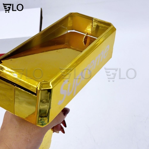 Súng Bắn Ra Tiền Supreme VÀNG GOLD Vui Nhộn Tặng Kèm Pin
