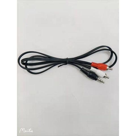 Dây Tín Hiệu Âm Thanh: 3.5 Ra 2 Đầu AV, 4 Đầu AV, 6 Đầu AV - Kết Nối Âm Thanh Hình Ảnh Chuẩn RCA, Siêu Bền, Chống Nhiễu
