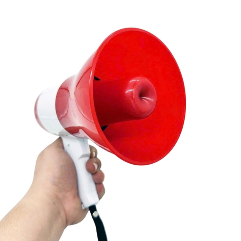Loa Phóng Thanh Cầm Tay, Có Ghi Âm, Bluetooh, Đọc Được Thẻ Nhớ, USB