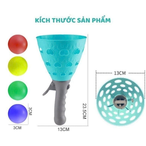 Cốc Bắn Bóng Vui Nhộn, Cốc Bắn Bóng Giúp Phát Triển Chiều Cao Tặng Kèm 4 Bóng, Bộ 2 Cốc Hứng Kèm 4 Bóng