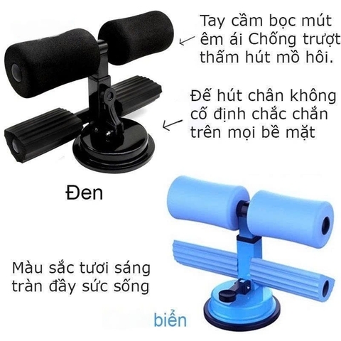 Dụng Cụ Tập Thể Dụng Có Đế Hít Rèn Cơ Bụng Tại Nhà Giúp Eo Thon Đa Năng