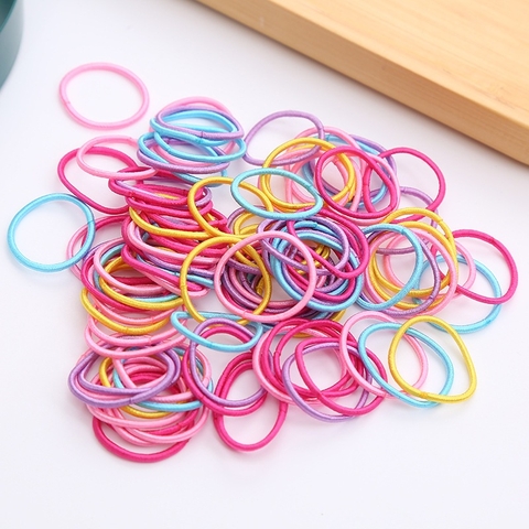 Set 100 Thun Buộc Tóc Nữ, Dây Cột Tóc Nhiều Màu, “Nàng Thơ” Của Mọi Phong Cách – Nhẹ Nhàng, Ngọt Ngào, Cực Xinh