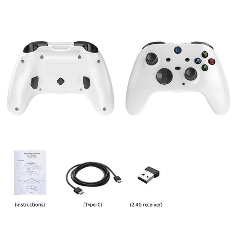 Tay Cầm Chơi Game A102L Pro Có Dây Và S102 Bluetooth Không Dây, Hall Effect, 2 Macro Gamepad Chơi FCO, PC, Laptop 2025