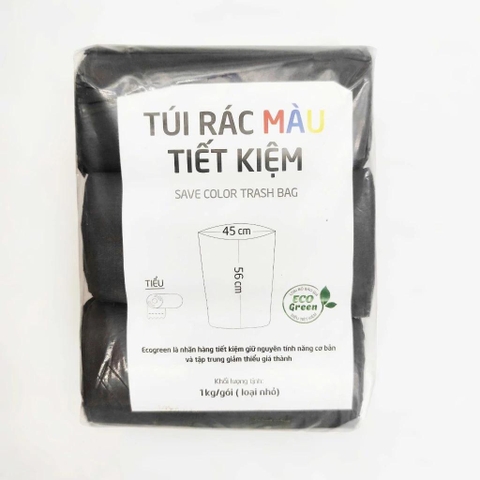 1 Kg Túi Đựng Rác Cuộn TATOMO Tiện Dụng Màu Đen Loại Cực Dai Đủ Size