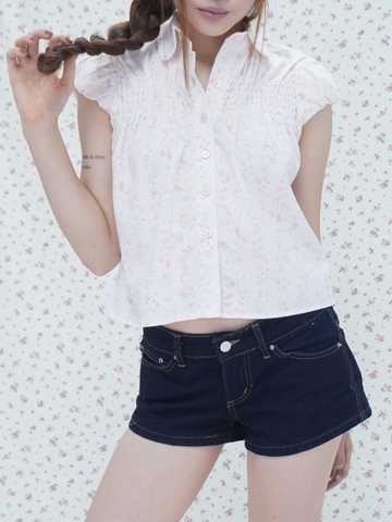 Deep Blue Denim Short