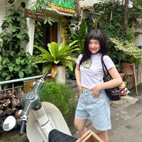 Jean Shorts Light Blue