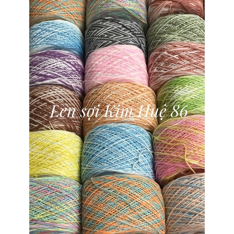 Sợi Cotton Việt Nam 1mm màu loang