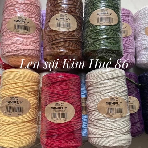 Sợi Simply cotton 150gr