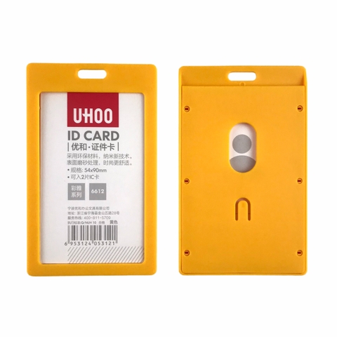 Bao đựng thẻ Uhoo 6612 5.4x9cm 1 mặt đứng (12)