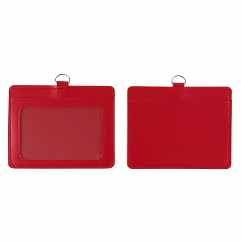 Bao đựng thẻ da 8.5x5.5cm 2 ngăn ngang (25)