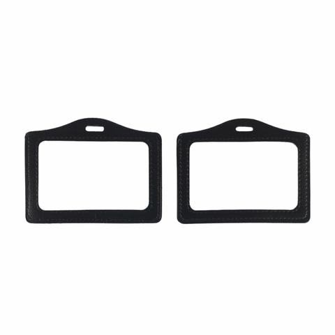 Bao đựng thẻ da 8.5x5.5cm 2 mặt kiếng ngang (50)