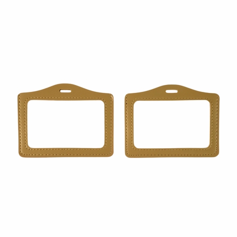 Bao đựng thẻ da 8.5x5.5cm 2 mặt kiếng ngang (50)