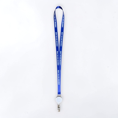 Dây đeo thẻ Satin 1cm/1.5cm/2cm gắn yoyo co rút