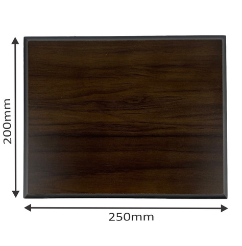 Bảng vinh danh gỗ 20x25cm / 24x31cm màu Cherry