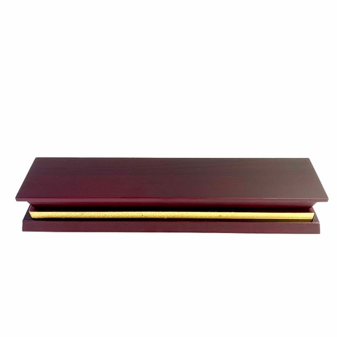 Chân đế gỗ hoa văn DG01 275x60mm