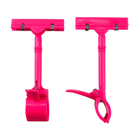 Kẹp nhựa  2 đầu thẳng JE003 3.5cm