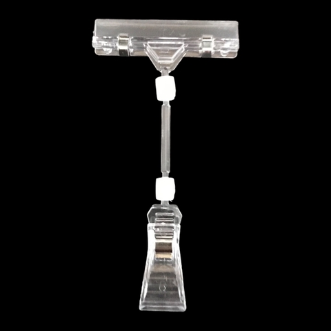 Kẹp nhựa 2 đầu JE005/JE010/JE011 trắng trong [4]