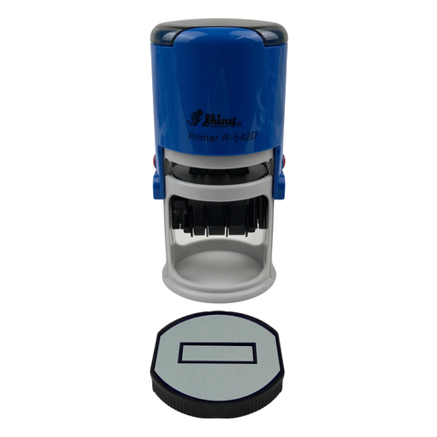 Dấu - Thẻ mực Shiny R542D Φ42mm trắng