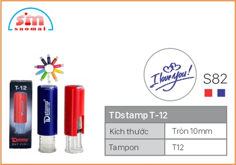 Dấu TD T12 Happy Icon Φ10mm