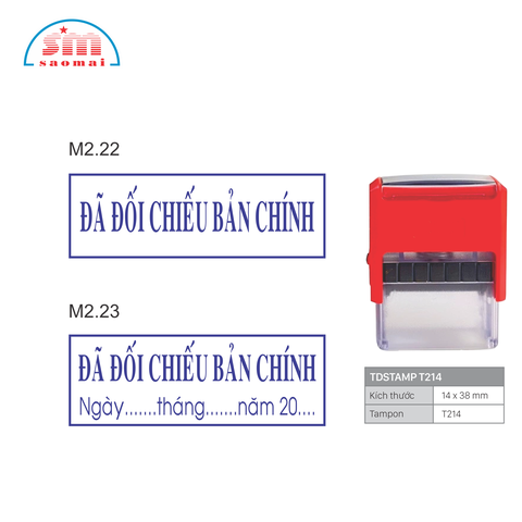 Dấu sao y bản chính S842 / T214 / S843 / S830D
