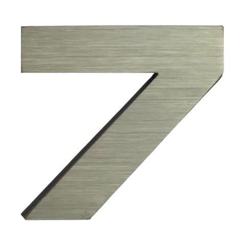 Số dán biển hiệu inox