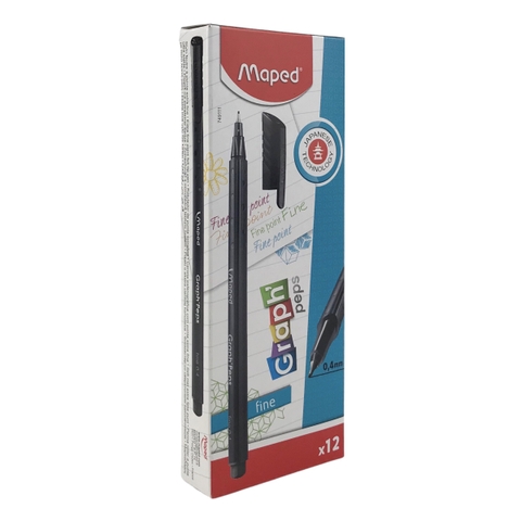 Bút lông kim Maped Graph Peps 0.4mm (12)