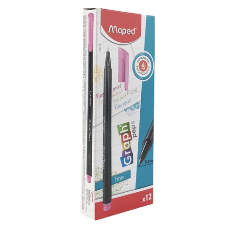 Bút lông kim Maped Graph Peps 0.4mm (12)