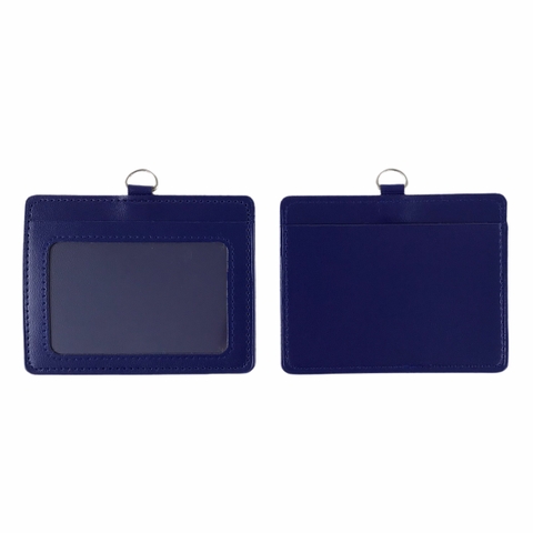 Bao đựng thẻ da 8.5x5.5cm 2 ngăn ngang (25)