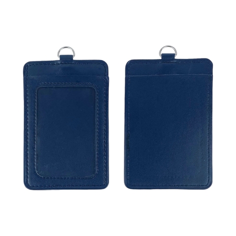 Bao đựng thẻ da 5.5x8.5cm 2 ngăn đứng (25)