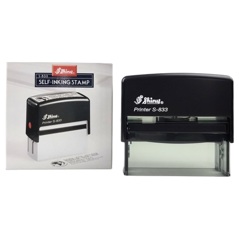 Dấu - Thẻ mực Shiny S833 82x25mm