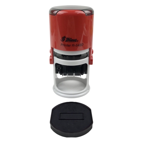 Dấu - Thẻ mực Shiny R542D Φ42mm