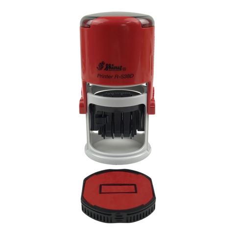 Dấu - Thẻ mực Shiny R538D Φ38mm