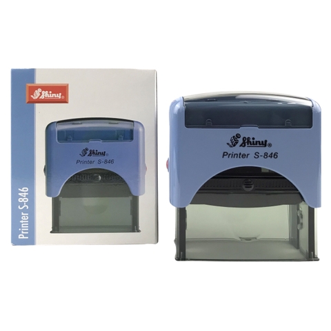 Dấu - Thẻ mực Shiny S846 65x27mm