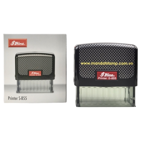 Dấu - Thẻ mực Shiny S855 70x25mm