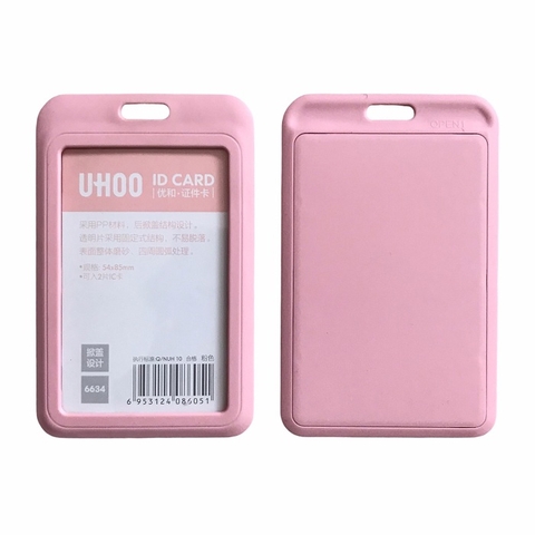 Bao đựng thẻ Uhoo 6634 5.4x8.5cm 1 mặt đứng vàng (6/120/720)