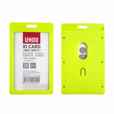 Bao đựng thẻ Uhoo 6612 5.4x9cm 1 mặt đứng (12)