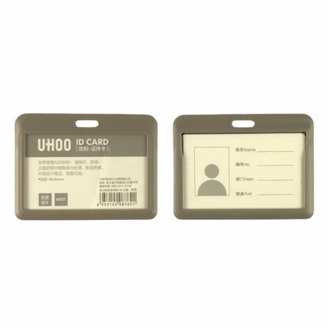 Bao đựng thẻ Uhoo 6031 8.5x5.4cm 2 mặt ngang (6)