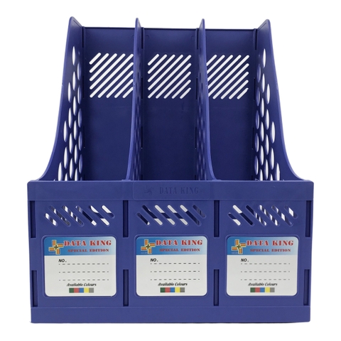 Kệ hồ sơ 3 ngăn nhựa King-star Dataking-3N