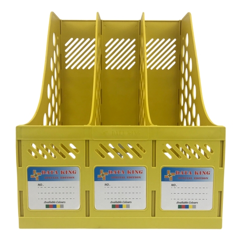 Kệ hồ sơ 3 ngăn nhựa King-star Dataking-3N