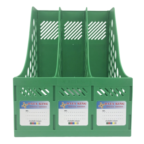 Kệ hồ sơ 3 ngăn nhựa King-star Dataking-3N