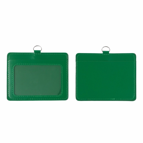 Bao đựng thẻ da 8.5x5.5cm 2 ngăn ngang (25)