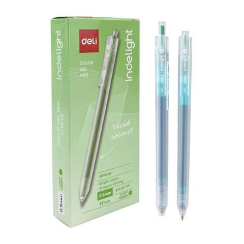 Bút gel Deli G118, Bút nước, Bút gel (12/144)